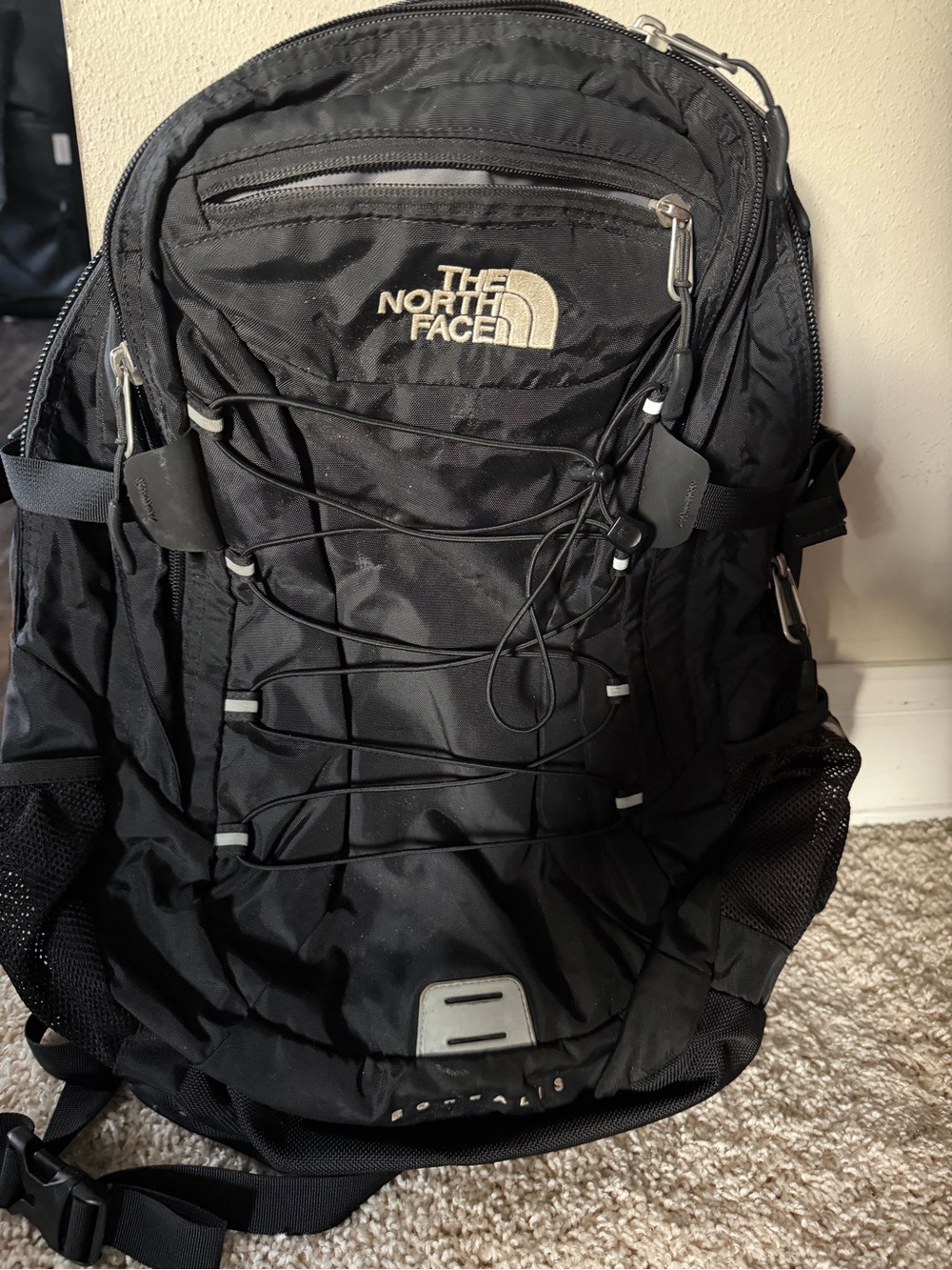 The North Face Black Men’s Daypack with Front Bungee